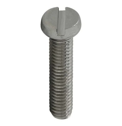 PARAFUSO MÁQUINA CILÍNDRICO FENDADO