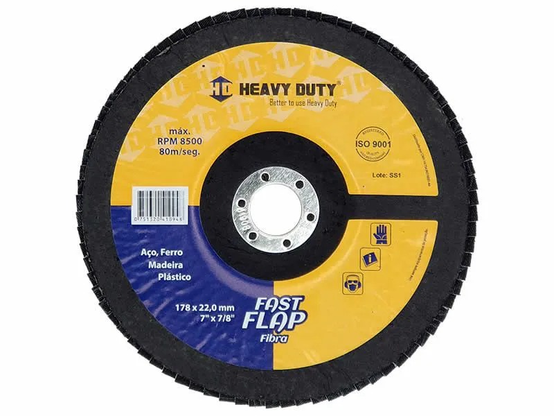 DISCO FLAP FIBRA CONICO