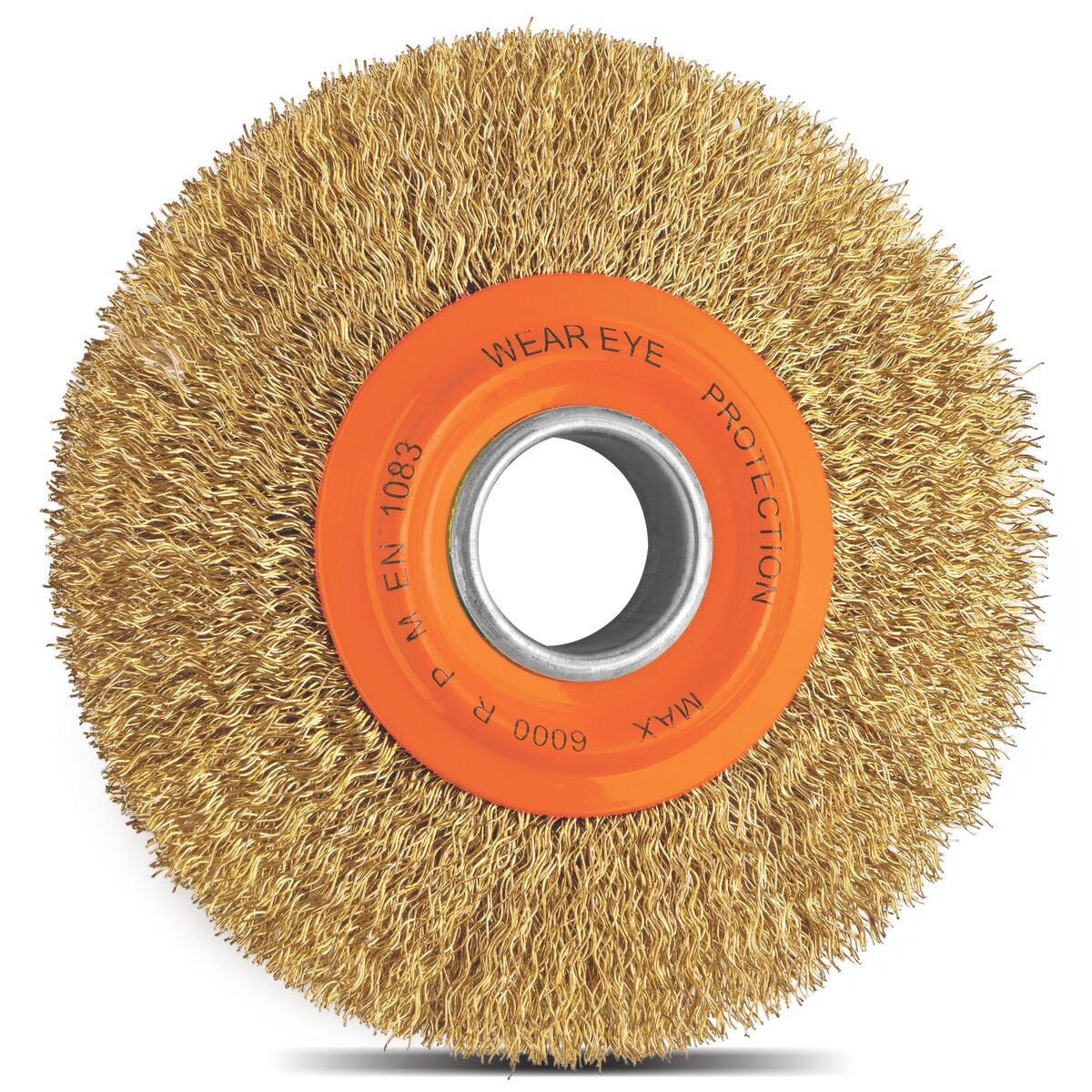 ESCOVA CIRCULAR ARAME ONDULADO